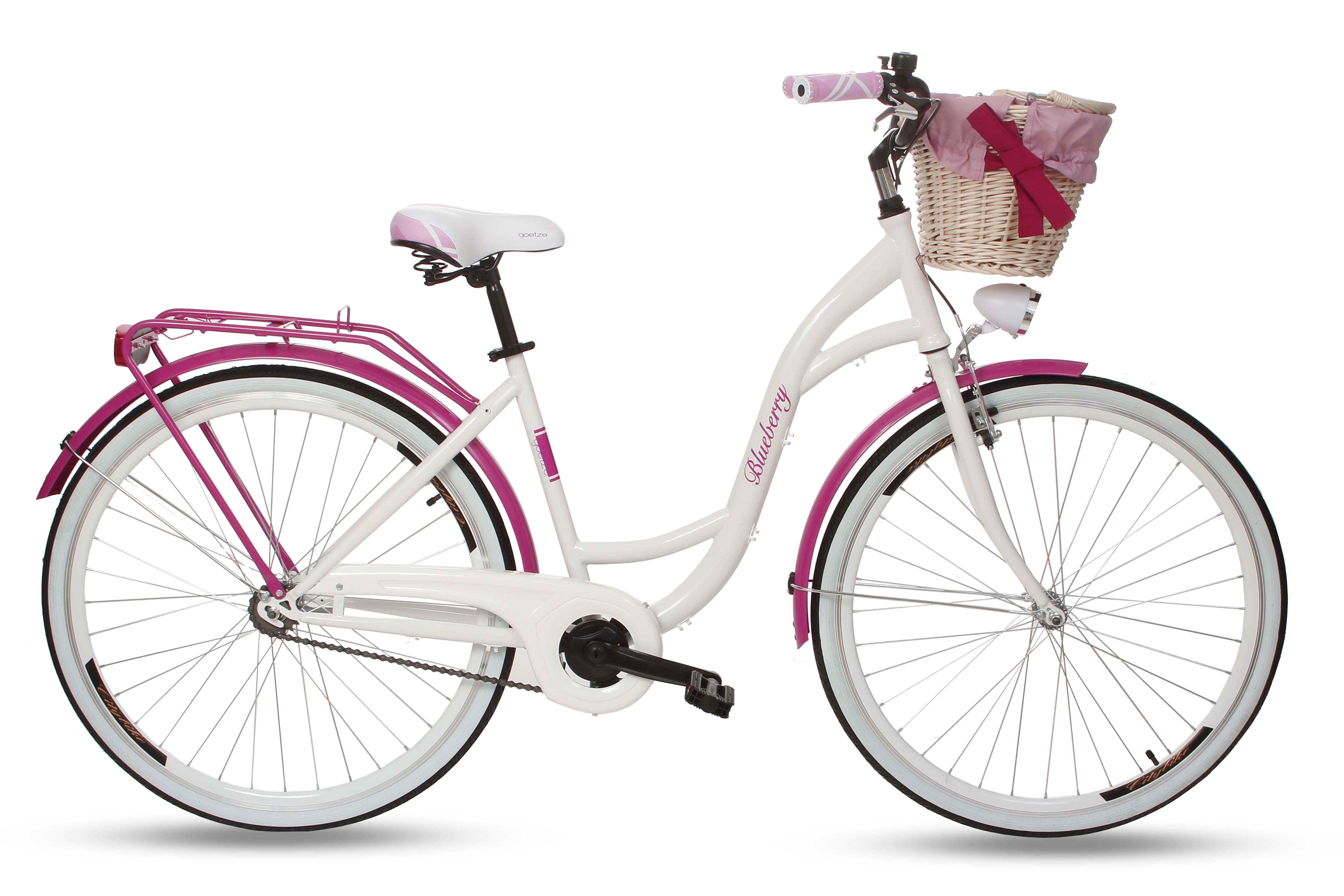 Damenfahrrad Fahrrad mit Korb Citybike Retro Goetze